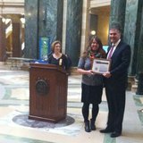 Jane Benzschawel & Attorney General J.B. Van Hollen