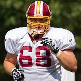 Former USD and current Redskins OL Tom Compton.