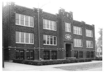 Old Clinton High School In Earlier Days Old Clinton High School In Earlier Days