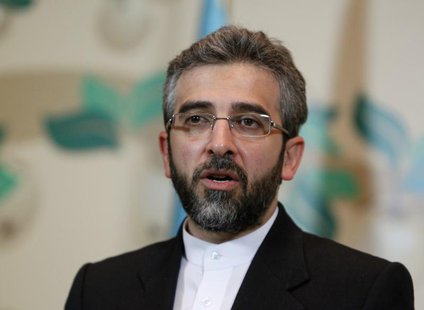 Iran's deputy negotiator Ali Bagheri speaks during a news conference in Almaty April 5, 2013. REUTERS/Shamil Zhumatov Iran's deputy negotiator Ali Bagheri speaks during a news conference in Almaty April 5, 2013. REUTERS/Shamil Zhumatov