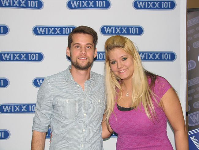 Matt Hires with WIXX Weekend Personality Susan Kennedy