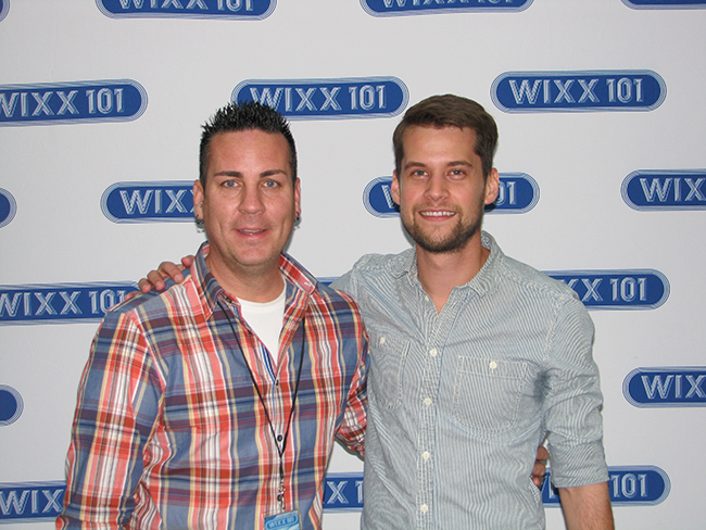 WIXX's Bradley C with Matt Hires
