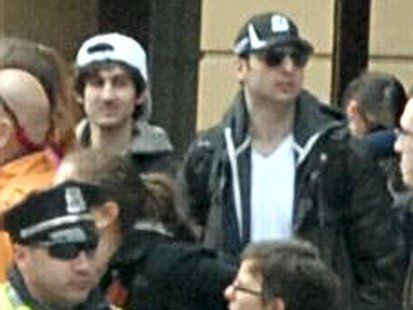 Suspects wanted for questioning in relation to the Boston Marathon bombing April 15 are seen in handout photo released through the FBI websi Suspects wanted for questioning in relation to the Boston Marathon bombing April 15 are seen in handout photo released through the FBI websi