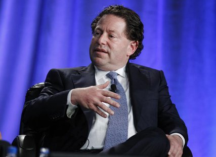 Robert Kotick, President and CEO of Activision Blizzard, takes part in a panel discussion titled "The Entertainment Industry: A Billion Idea Robert Kotick, President and CEO of Activision Blizzard, takes part in a panel discussion titled "The Entertainment Industry: A Billion Idea