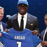DE Ezekiel Ansah of Brigham Young is the first round pick of the Detroit Lions DE Ezekiel Ansah of Brigham Young is the first round pick of the Detroit Lions
