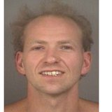 A mugshot of Larry Arnold
