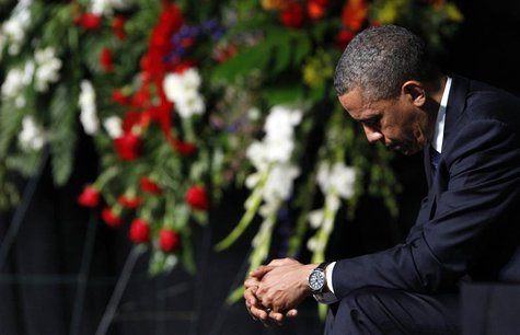 U.S. President Barack Obama bows his head during a memorial service for the victims of the West, Texas fertilizer plant explosion last week, U.S. President Barack Obama bows his head during a memorial service for the victims of the West, Texas fertilizer plant explosion last week,
