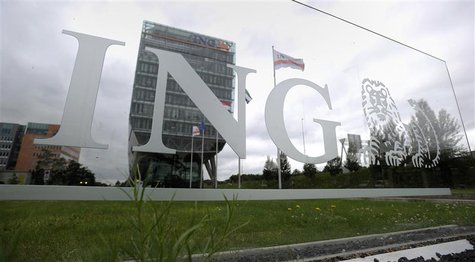 The logo of ING seen at the headquarters in Amsterdam July 16, 2012. REUTERS/Robin van Lonkhuijsen/United Photos The logo of ING seen at the headquarters in Amsterdam July 16, 2012. REUTERS/Robin van Lonkhuijsen/United Photos