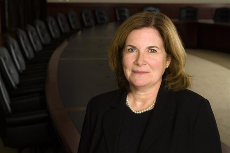 Kansas City Federal Reserve Bank President Esther George is pictured in the bank's boardroom in Kansas, in this handout photo courtesy of th Kansas City Federal Reserve Bank President Esther George is pictured in the bank's boardroom in Kansas, in this handout photo courtesy of th