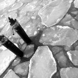 broken ice