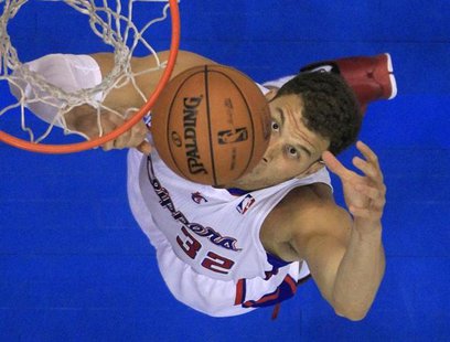 Los Angeles Clippers' Blake Griffin eyes a rebound against the Memphis Grizzlies during Game 2 of their NBA Western Conference Quarterfinals Los Angeles Clippers' Blake Griffin eyes a rebound against the Memphis Grizzlies during Game 2 of their NBA Western Conference Quarterfinals