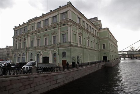 A view of the original Mariinsky Theatre in St. Petersburg April 30, 2013. REUTERS/Alexander Demianchuk A view of the original Mariinsky Theatre in St. Petersburg April 30, 2013. REUTERS/Alexander Demianchuk