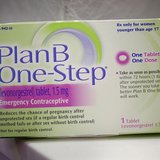 A Plan B One-Step emergency contraceptive box is seen in New York, April 5, 2013. REUTERS/Shannon Stapleton