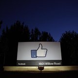 The sun rises behind the entrance sign to Facebook headquarters in Menlo Park before the company's IPO launch, May 18, 2012. REUTERS/Beck Di The sun rises behind the entrance sign to Facebook headquarters in Menlo Park before the company's IPO launch, May 18, 2012. REUTERS/Beck Di