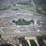 Aerial view of the United States military headquarters, the Pentagon, September 28, 2008. REUTERS/Jason Reed