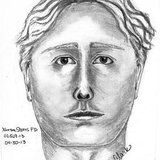 Police Sketch of the suspect believed to be driving a silver mini-van who may have abducted Jessica Heeringa
