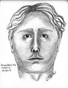 Police Sketch of the suspect believed to be driving a silver mini-van who may have abducted Jessica Heeringa Police Sketch of the suspect believed to be driving a silver mini-van who may have abducted Jessica Heeringa