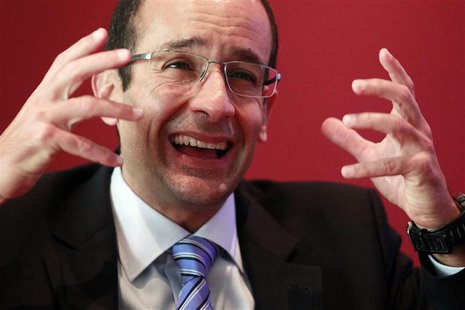 Marcelo Odebrecht, CEO of Brazilian construction group Odebrecht, speaks during an interview with Reuters in Lima May 1, 2013. REUTERS/Enriq Marcelo Odebrecht, CEO of Brazilian construction group Odebrecht, speaks during an interview with Reuters in Lima May 1, 2013. REUTERS/Enriq