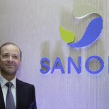Chris Viehbacher, Chief Executive Officer of Sanofi, poses for the media before the company's 2012 annual results presentation in Paris Febr