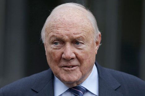 British broadcaster Stuart Hall leaves Preston Magistrates court in Preston, northern England February 7, 2013. Hall was charged with rape a British broadcaster Stuart Hall leaves Preston Magistrates court in Preston, northern England February 7, 2013. Hall was charged with rape a