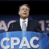 National Rifle Association CEO Wayne LaPierre speaks on the second day of the Conservative Political Action Conference (CPAC) at National Ha National Rifle Association CEO Wayne LaPierre speaks on the second day of the Conservative Political Action Conference (CPAC) at National Ha