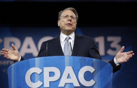 National Rifle Association CEO Wayne LaPierre speaks on the second day of the Conservative Political Action Conference (CPAC) at National Ha National Rifle Association CEO Wayne LaPierre speaks on the second day of the Conservative Political Action Conference (CPAC) at National Ha