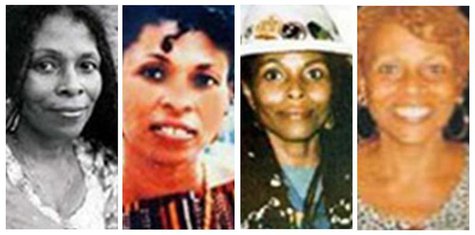 Joanne Deborah Chesimard is seen in a combination of undated Federal Bureau of Investigation (FBI) handout photos. REUTERS/FBI/Handout via R Joanne Deborah Chesimard is seen in a combination of undated Federal Bureau of Investigation (FBI) handout photos. REUTERS/FBI/Handout via R