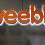 The logo of Web-building service Weebly is seen at its headquarters in San Francisco, California February 28, 2013. REUTERS/Robert Galbraith