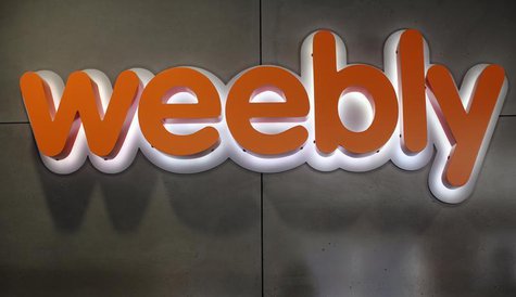 The logo of Web-building service Weebly is seen at its headquarters in San Francisco, California February 28, 2013. REUTERS/Robert Galbraith The logo of Web-building service Weebly is seen at its headquarters in San Francisco, California February 28, 2013. REUTERS/Robert Galbraith