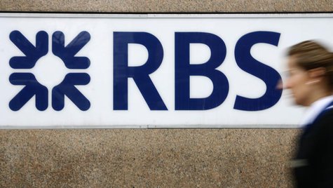 A woman passes offices of Royal Bank of Scotland (RBS) in the City of London October 13, 2008. The government says it will inject up to 37 b A woman passes offices of Royal Bank of Scotland (RBS) in the City of London October 13, 2008. The government says it will inject up to 37 b