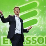 Hans Vestberg, president and chief executive of the Ericsson Group, speaks during his keynote address at the 2012 International Consumer Ele