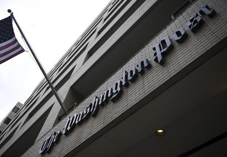 A general view of the exterior of The Washington Post Company headquarters in Washington, March 30, 2012. REUTERS/Jonathan Ernst A general view of the exterior of The Washington Post Company headquarters in Washington, March 30, 2012. REUTERS/Jonathan Ernst