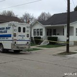 A Green Bay Police Dept. unit is seen outside 1426 Day St., May 3, 2013. (courtesy of FOX 11).