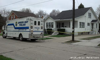 A Green Bay Police Dept. unit is seen outside 1426 Day St., May 3, 2013. (courtesy of FOX 11). A Green Bay Police Dept. unit is seen outside 1426 Day St., May 3, 2013. (courtesy of FOX 11).