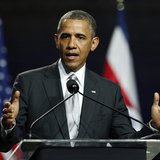 U.S. President Barack Obama speaks as he and Costa Rica's President Laura Chinchilla hold a news conference after their meeting at Casa Amar U.S. President Barack Obama speaks as he and Costa Rica's President Laura Chinchilla hold a news conference after their meeting at Casa Amar