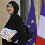 French Junior Minister of Small Business, Innovation, and Digital Economy Fleur Pellerin arrives at the Elysee Palace in Paris to attend a m French Junior Minister of Small Business, Innovation, and Digital Economy Fleur Pellerin arrives at the Elysee Palace in Paris to attend a m