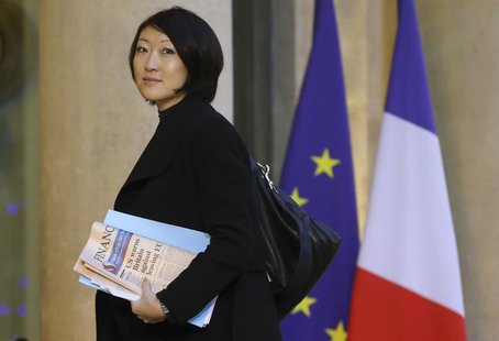 French Junior Minister of Small Business, Innovation, and Digital Economy Fleur Pellerin arrives at the Elysee Palace in Paris to attend a m French Junior Minister of Small Business, Innovation, and Digital Economy Fleur Pellerin arrives at the Elysee Palace in Paris to attend a m