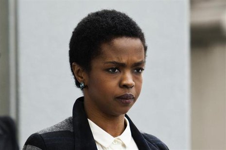 Grammy-winning singer Lauryn Hill leaves the Federal Court in Newark, April 22, 2013. REUTERS/Eduardo Munoz Grammy-winning singer Lauryn Hill leaves the Federal Court in Newark, April 22, 2013. REUTERS/Eduardo Munoz