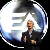 Electronic Arts' Chief Executive Officer (CEO) John Riccitiello introduces their new lineup during the EA press conference as part E3 in Los Electronic Arts' Chief Executive Officer (CEO) John Riccitiello introduces their new lineup during the EA press conference as part E3 in Los