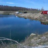 Brown and Door County dive teams search a quarry on Quarry Drive in Pittsfield, Monday, May 6, 2013. (courtesy of FOX 11).
