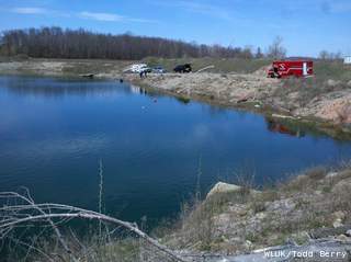 Brown and Door County dive teams search a quarry on Quarry Drive in Pittsfield, Monday, May 6, 2013. (courtesy of FOX 11). Brown and Door County dive teams search a quarry on Quarry Drive in Pittsfield, Monday, May 6, 2013. (courtesy of FOX 11).