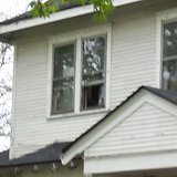 The room to the left is where the fire occured. 