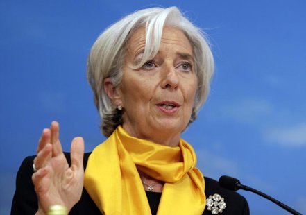 International Monetary Fund (IMF) Managing Director Christine Lagarde speaks at the seminar on Fiscal Policy, Equity, and Long-Term Growth i International Monetary Fund (IMF) Managing Director Christine Lagarde speaks at the seminar on Fiscal Policy, Equity, and Long-Term Growth i