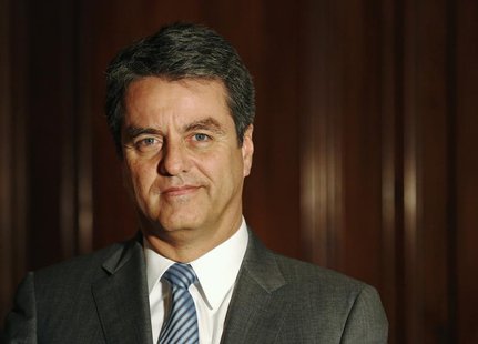 Roberto Azevedo, Brazil's permanent representative to the World Trade Organization (WTO), speaks during an interview with Reuters in London Roberto Azevedo, Brazil's permanent representative to the World Trade Organization (WTO), speaks during an interview with Reuters in London