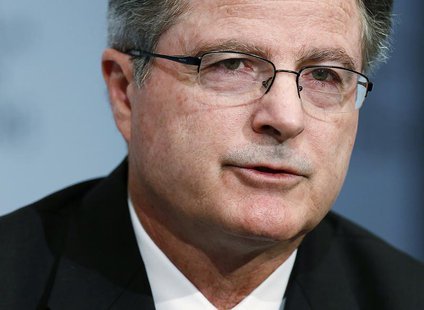 John S. Watson, Chairman and CEO of Chevron Corporation, speaks at the Council on Foreign Relations in New York, November 29, 2012. REUTERS/ John S. Watson, Chairman and CEO of Chevron Corporation, speaks at the Council on Foreign Relations in New York, November 29, 2012. REUTERS/