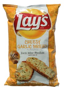 Lay's Cheesy Garlic Bread potato chips (courtesy of Flickr). Lay's Cheesy Garlic Bread potato chips (courtesy of Flickr).