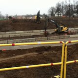 Work continues in Wausau where the old Highway U bridge used to cross Highway 51.