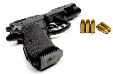 gun and bullets gun and bullets