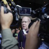 Democratic Senator Patrick Leahy of Vermont speaks to reporters in Havana February 20, 2013.REUTERS/Desmond Boylan Democratic Senator Patrick Leahy of Vermont speaks to reporters in Havana February 20, 2013.REUTERS/Desmond Boylan
