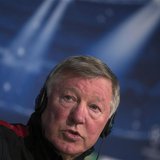 Manchester United's manager Alex Ferguson speaks during a news conference at Santiago Bernabeu Stadium in Madrid in this February 12, 2013 f Manchester United's manager Alex Ferguson speaks during a news conference at Santiago Bernabeu Stadium in Madrid in this February 12, 2013 f